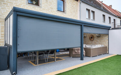 Pergola bioclimatique en Moselle : le confort s’invite sur votre terrasse