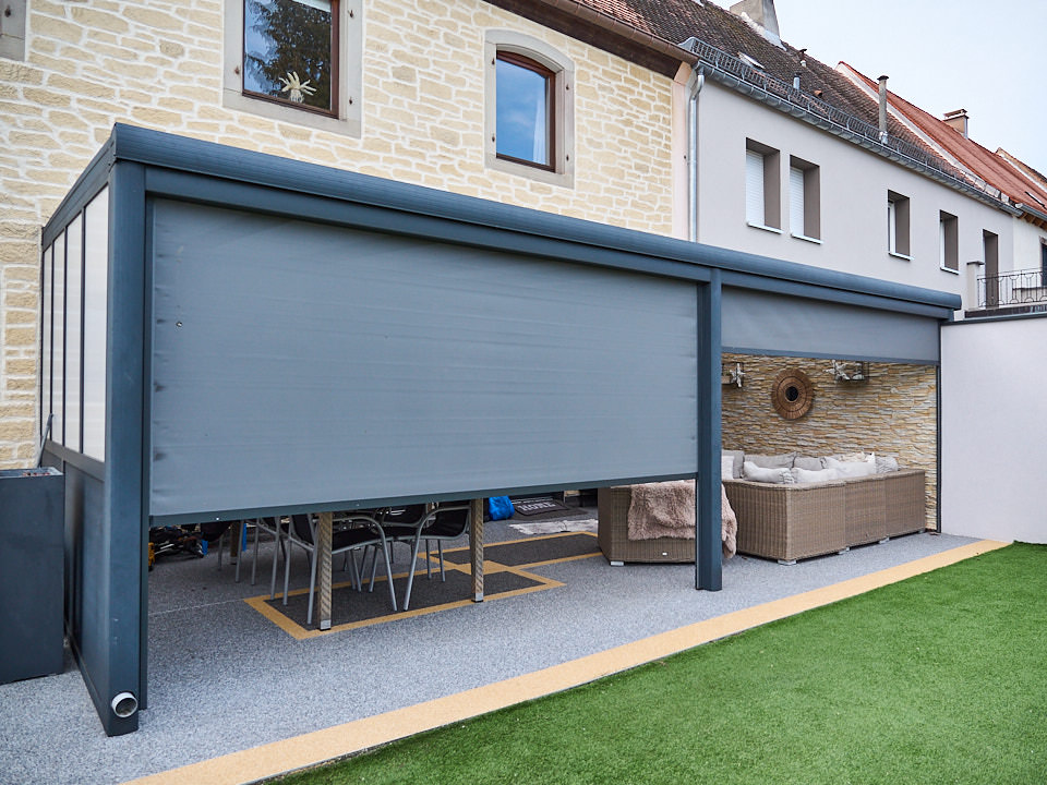 Pergola bioclimatique en Moselle